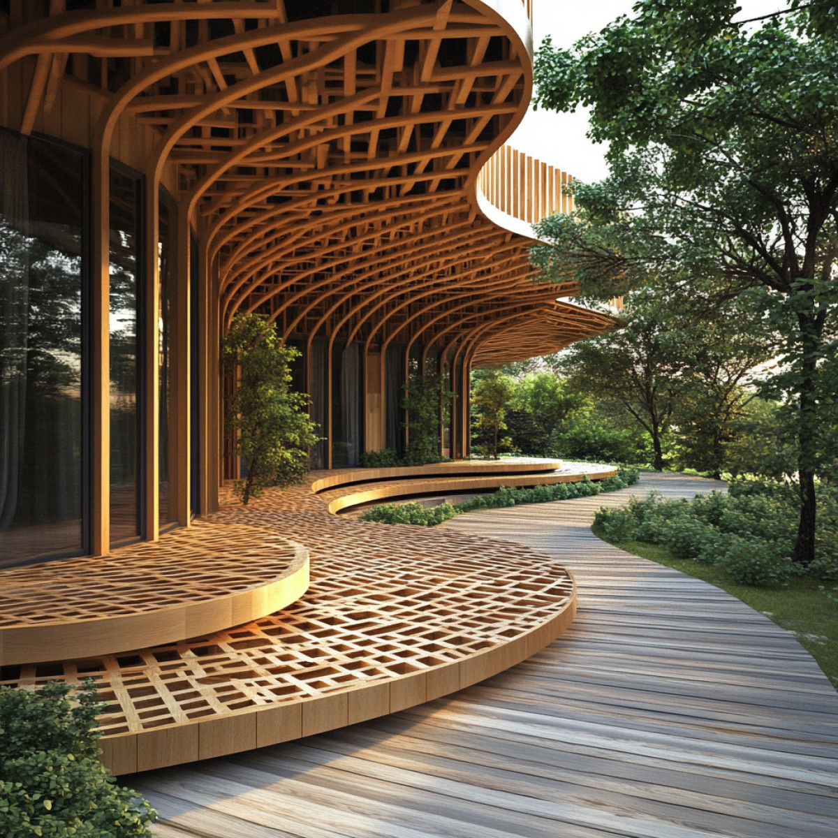10 idées pour créer une terrasse en bois au design unique