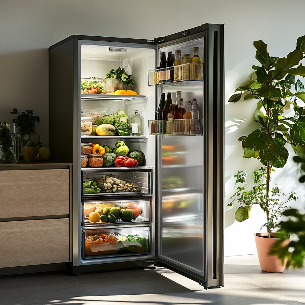 La conservation optimale des aliments : régler correctement la température de votre réfrigérateur et congélateur