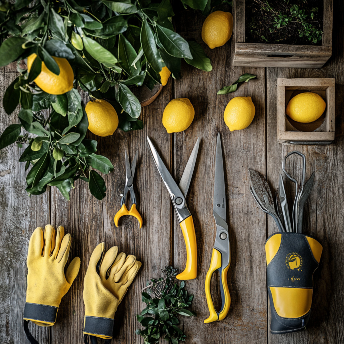 Quels instruments sont nécessaires pour tailler un citronnier ?