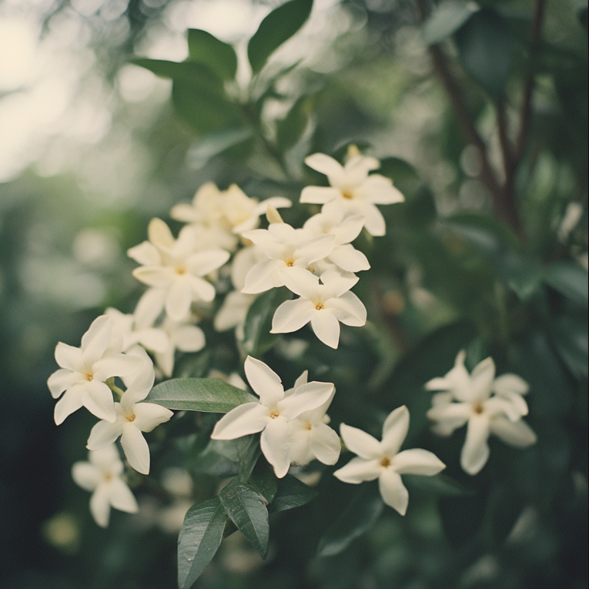 Variétés traditionnelles de jasmin (Jasminum sp)