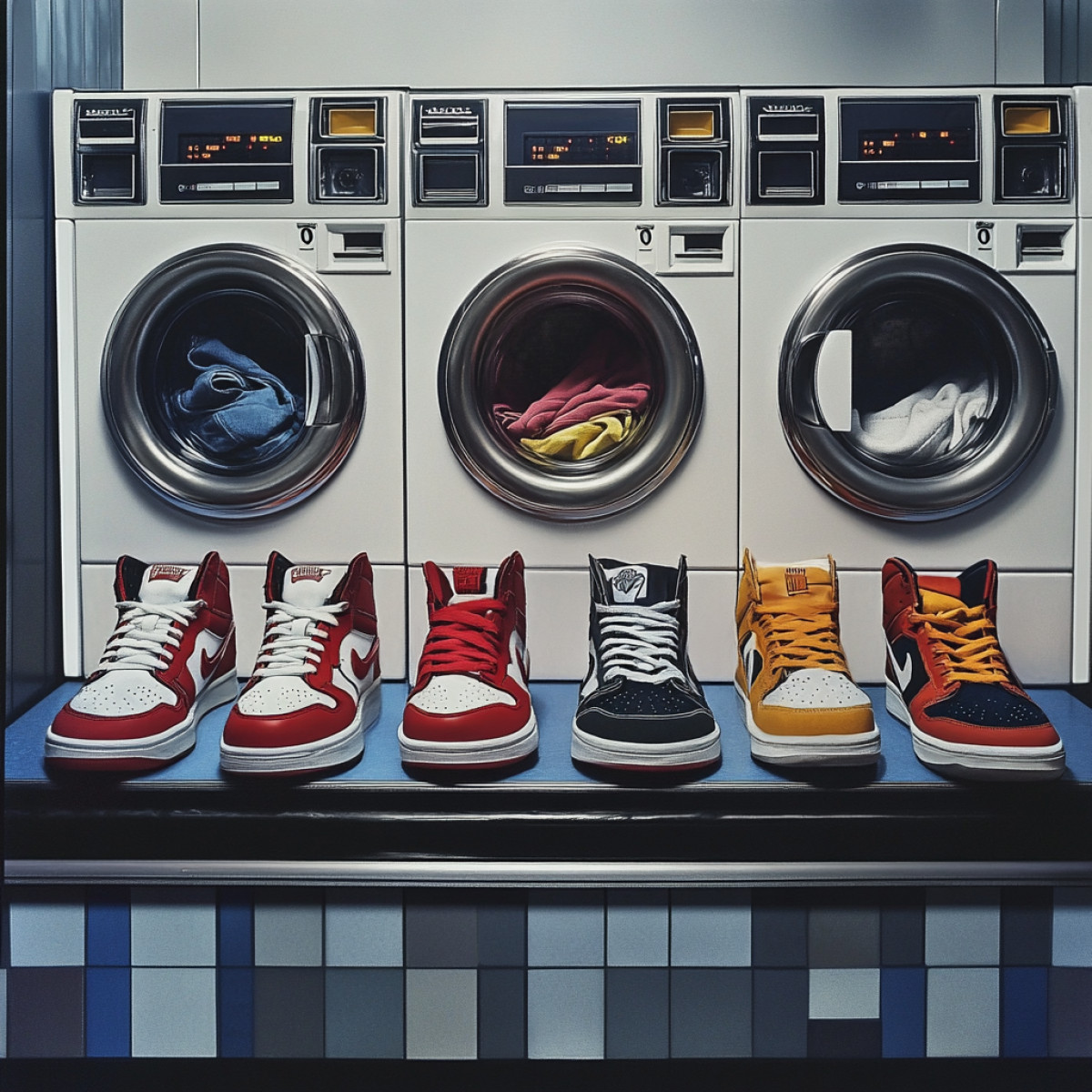 Compatibilité des différentes paires de baskets au lavage en machine